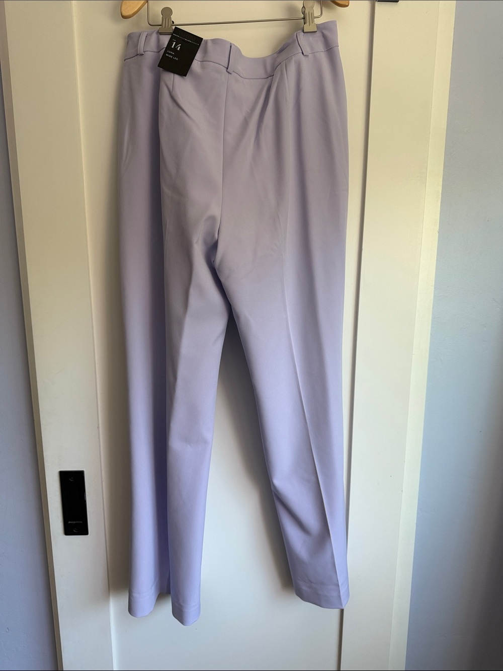 WHBM Lavender woman wide leg pants - Picture 4 of 6